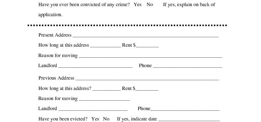 New York Basic Rental Application