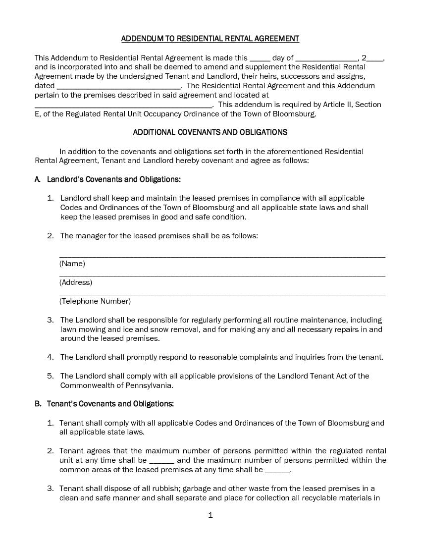 free-pennsylvania-addendum-to-residential-rental-agreement-pdf-docx